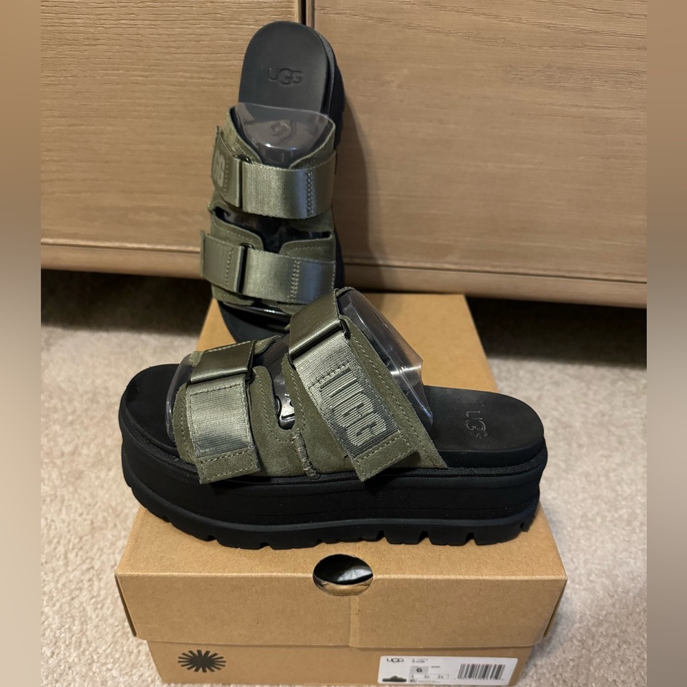 Ugg sandals platform sandals